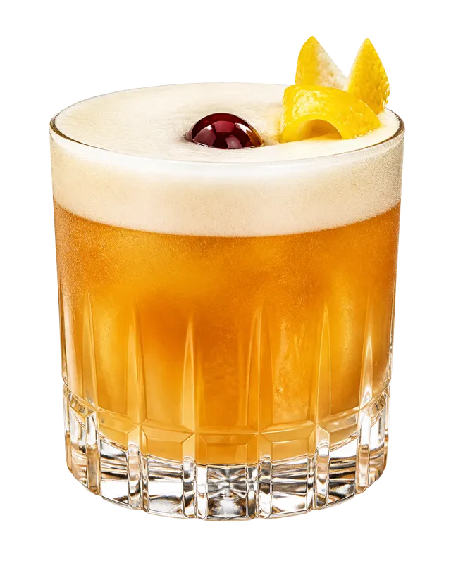 Whiskey Sour — Beispielbild — wird durch Fotos der Bar ersetzt.